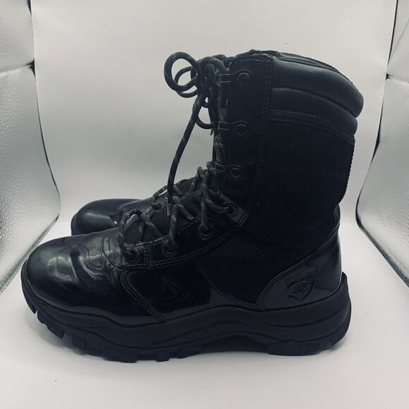 Galls Boots  Size 6.5 M  Hi Gloss Duty Black Police/Law Enforcement main image 10